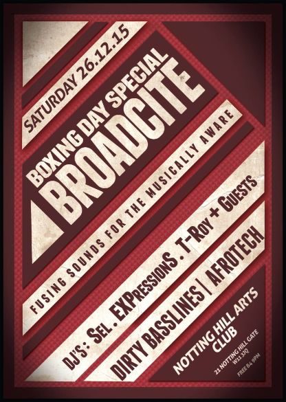 Broadcite Event Flyer