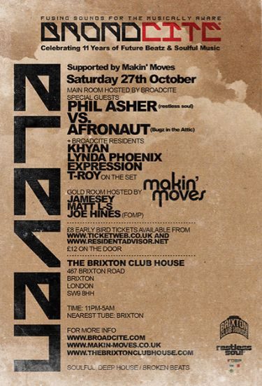 Broadcite Event Flyer