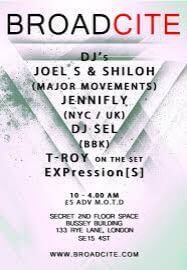 Broadcite Event Flyer