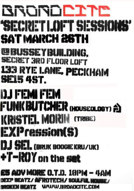 Broadcite Event Flyer