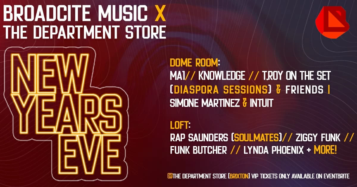 BROADCITE MUSIC NEW YEARS EVE Special!